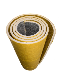 Protihluková tepelná izolace samolep s ALU fólií síla 10mm 100 x 100cm